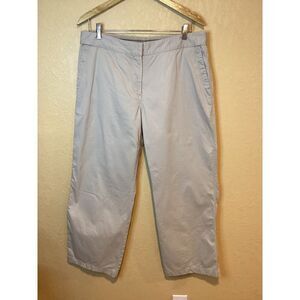 Vintage Armani Collezioni women's chino pants, wide‎ leg, size 12